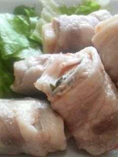 山芋と梅シソの豚肉巻き-レシピのメイン写真