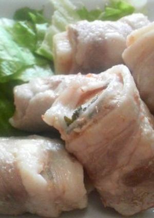 山芋と梅シソの豚肉巻き-レシピのメイン写真