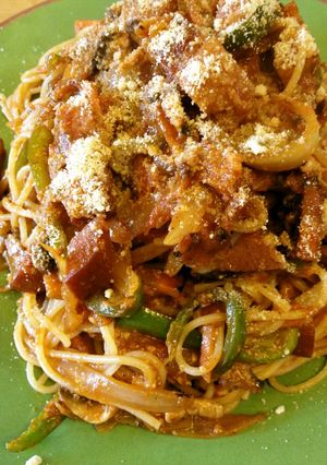 ケチャップで、基本のナポリタン-レシピのメイン写真