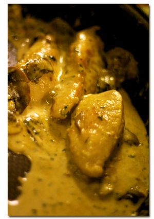 チキンヒレのカレークリームソース-レシピのメイン写真