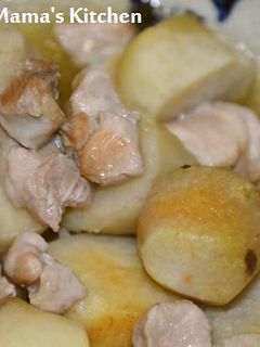 めんつゆで簡単!里芋と鶏肉の煮もの-レシピのメイン写真