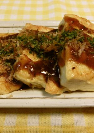 お好み焼き風豆腐ステーキ～♪-レシピのメイン写真