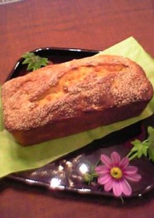 さつまいもとケシの実のパウンドケーキ-レシピのメイン写真