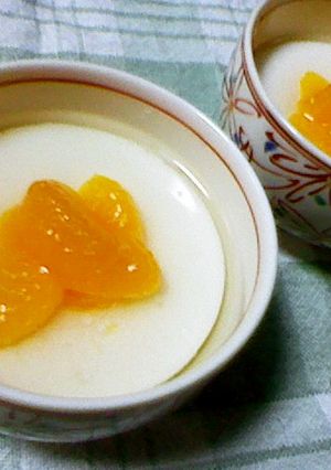 滑らか♪クリーミーな杏仁豆腐-レシピのメイン写真