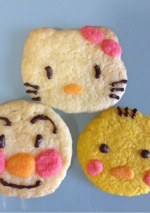 ＨＭで簡単キャラクッキー(*^o^*)-レシピのメイン写真