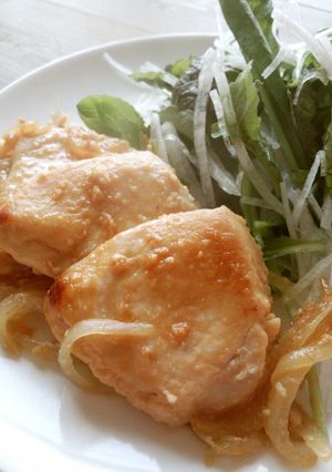 鶏胸肉の味噌漬け焼き-レシピのメイン写真