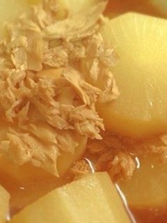 ツナ缶で作る大根煮-レシピのメイン写真
