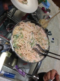 簡単すぎるイカ明太子クリームパスタ-レシピのメイン写真