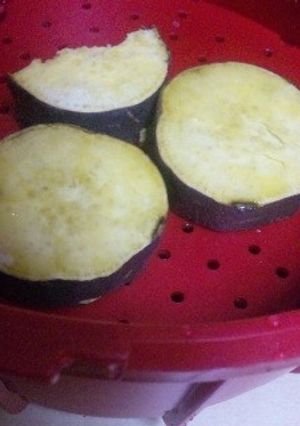 MEYER電子レンジ圧力鍋でサツマイモ〜-レシピのメイン写真