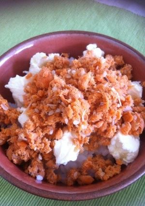 クリームチーズと鮭フレーク丼-レシピのメイン写真