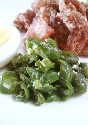 ピーマンのみそ炒め-レシピのメイン写真