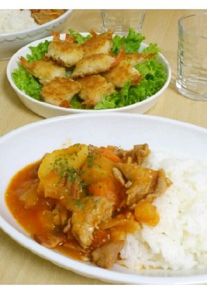 塩麹と味噌が隠し味♪トマト肉じゃが♪-レシピのメイン写真