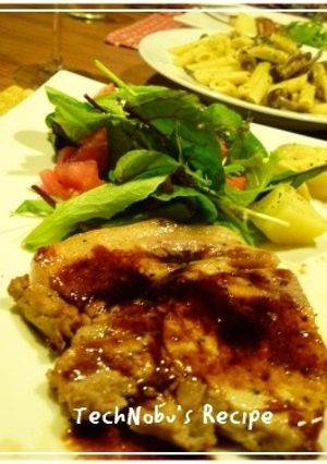 豚肉のバルサミコソース-レシピのメイン写真