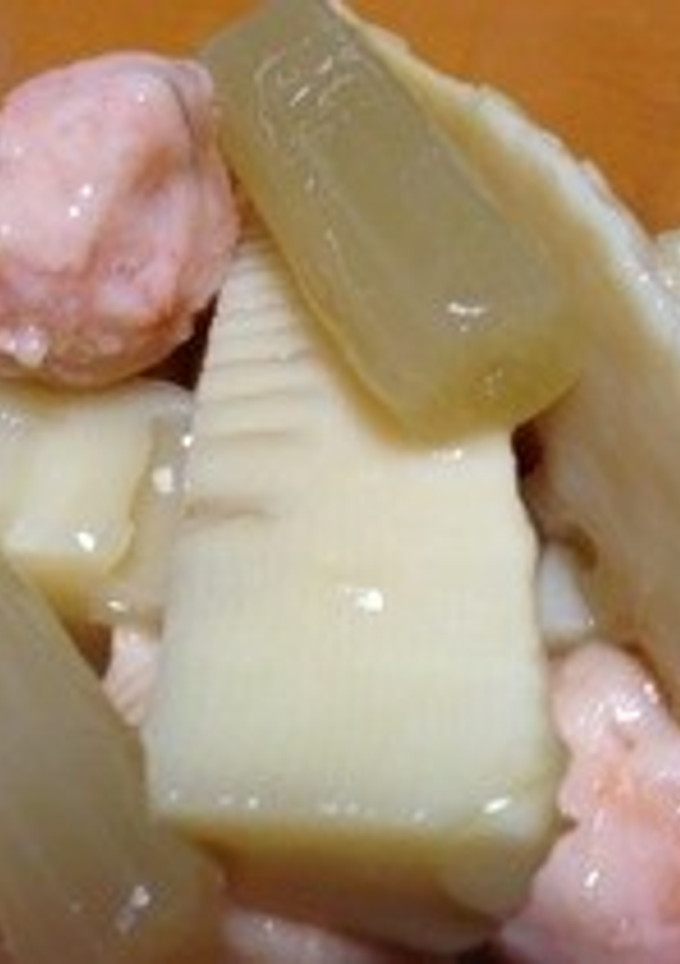 筍と蕗の海老しんじょう-レシピのメイン写真