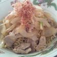 めんつゆで*油そば(汁なしラーメン)