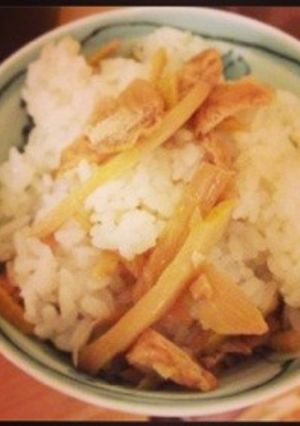 たけのこご飯-レシピのメイン写真