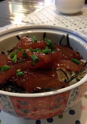 韓国風マグロの漬け丼-レシピのメイン写真