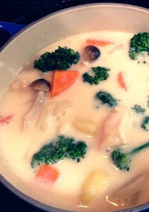 脂質カット!豆乳のクリームシチュー-レシピのメイン写真
