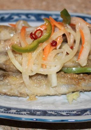 ワカサギ(SMELT)の南蛮漬け ♪-レシピのメイン写真