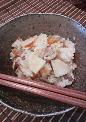 ☆たけのこ入り炊き込みご飯☆-レシピのメイン写真