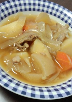 安産レシピ☆大根入り肉じゃが-レシピのメイン写真