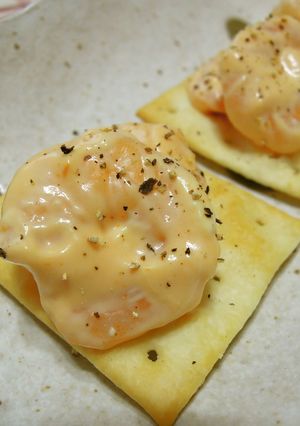 クリームチーズエビマヨ✿-レシピのメイン写真
