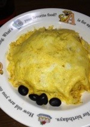 カレーオムライス-レシピのメイン写真