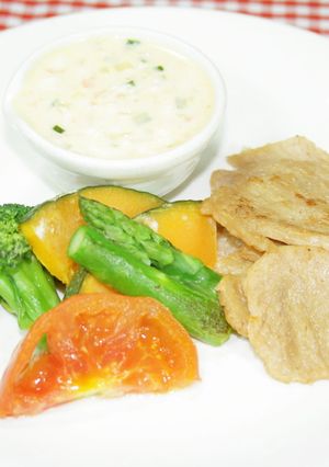 夏野菜と大豆ミートのムニエル-レシピのメイン写真