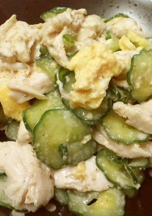 レンジで簡単♪やわらか鶏ササミのサラダ-レシピのメイン写真