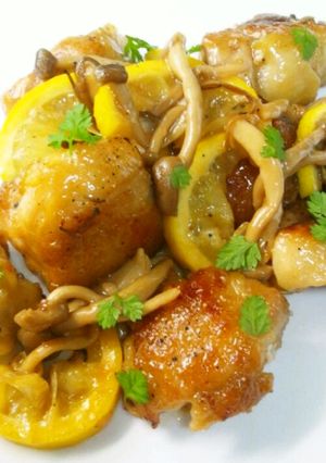 鶏肉のレモンバター醤油-レシピのメイン写真