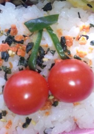 お弁当にも便利♪簡単さくらんぼさん^^-レシピのメイン写真