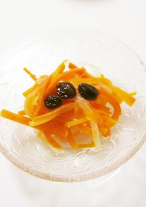 ニンジンとレーズンの薬膳酢の物-レシピのメイン写真
