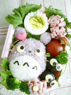 となりのトトロ 遠足簡単キャラ弁-レシピのメイン写真