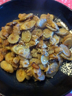 ごぼうの肉味噌炒め-レシピのメイン写真