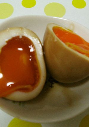 お好みソースde半熟味付け玉子-レシピのメイン写真