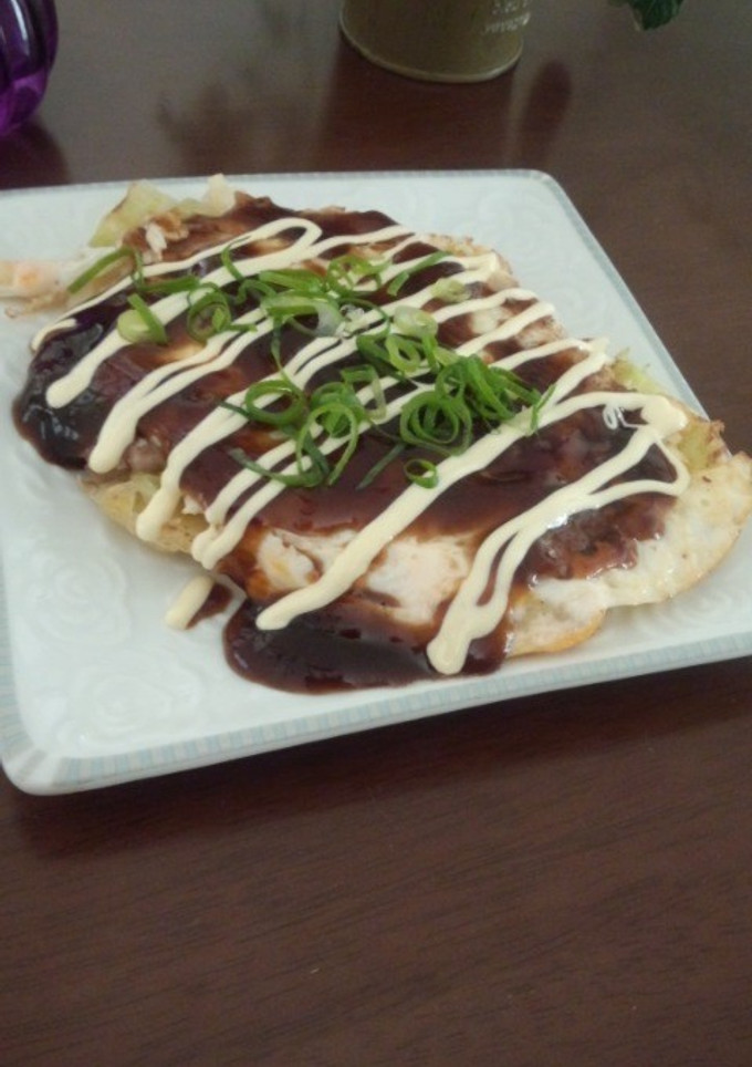 とんぺい焼き～お好み焼き風？～-レシピのメイン写真