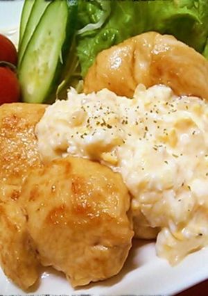 *ヘルシー!!揚げないチキン南蛮*-レシピのメイン写真