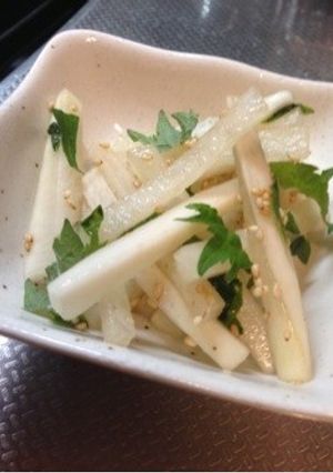 簡単(^ ^)大根の青じそ漬け-レシピのメイン写真