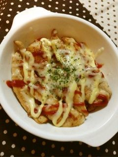 トースターで!笹身のオーロラチーズ焼き♪-レシピのメイン写真