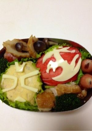 キャラ弁〜ウィザードリング〜-レシピのメイン写真