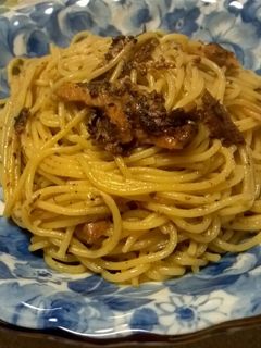 絶対に美味しい♪鰯の蒲焼きスパ!-レシピのメイン写真