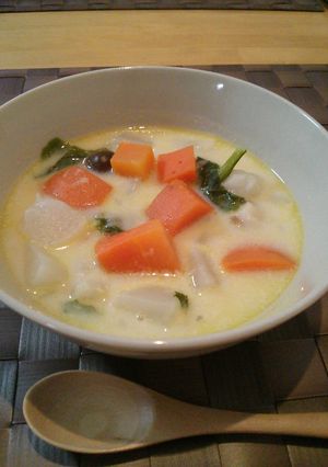 カブのミルクスープ*-レシピのメイン写真
