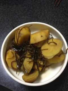 さつまいもの甘煮☆塩こんぶで簡単-レシピのメイン写真