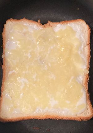 ヨーグルトピザトースト-レシピのメイン写真