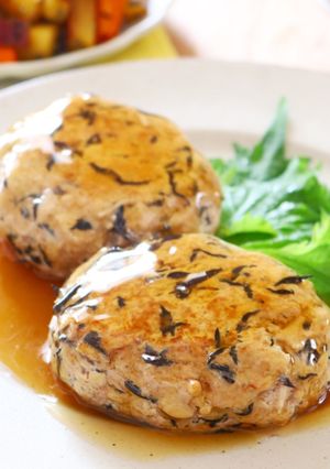 えのきとひじきの豆腐ハンバーグ-レシピのメイン写真