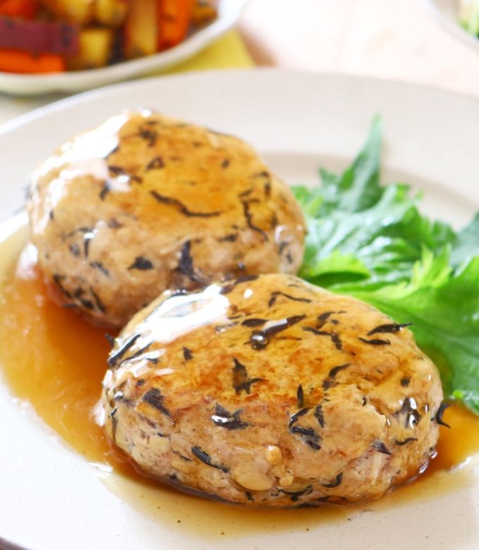 えのきとひじきの豆腐ハンバーグ-レシピのメイン写真