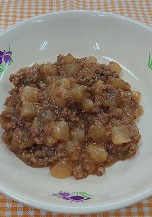 大根と豚ひき肉でマーボー大根-レシピのメイン写真