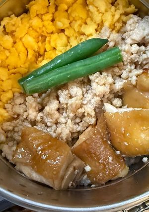 そぼろ丼-レシピのメイン写真