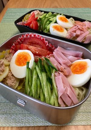 簡単美味しい♪冷やし中華弁当-レシピのメイン写真