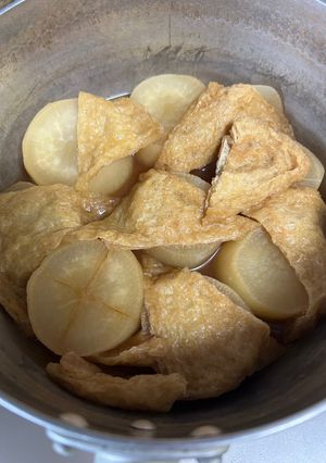 大根と油揚げの煮物-レシピのメイン写真